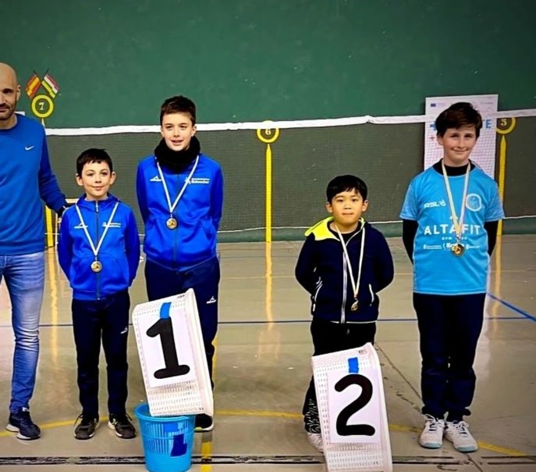 Medallas en el TOP TTR Lardero Sub-13, Sub-17 y Sénior